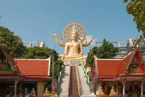 วัดพระใหญ่ เกาะสมุย จังหวัดสุราษฎร์ธานี