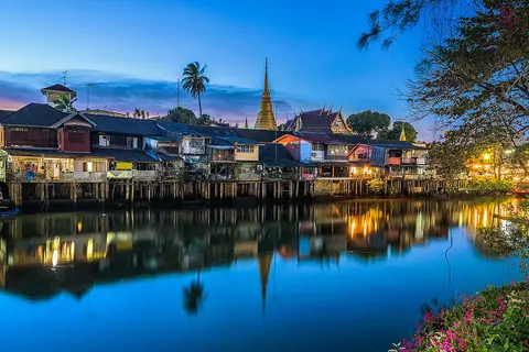 ชุมชนริมน้ำจันทบูร จังหวัดจันทบุรี