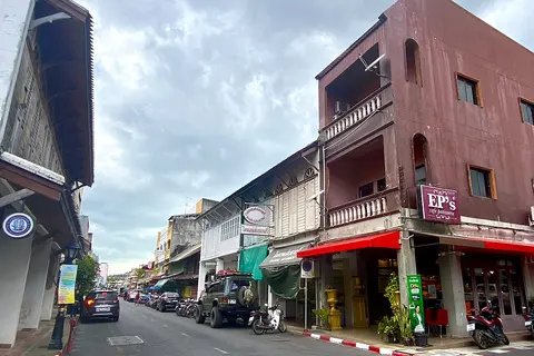 ถนนนางงาม เมืองเก่าสงขลา จังหวัดสงขลา