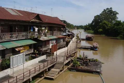 ตลาดสามชุก จังหวัดสุพรรณบุรี