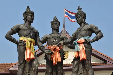 อนุสาวรีย์สามกษัตริย์ จังหวัดเชียงใหม่