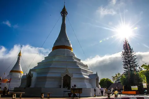 วัดพระธาตุดอยกองมู จังหวัดแม่ฮ่องสอน