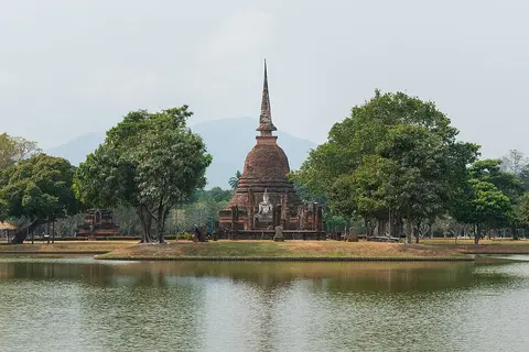 วัดสระศรี จังหวัดสุโขทัย