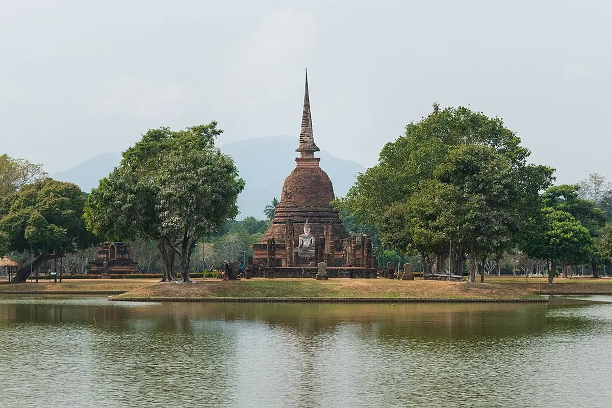 วัดสระศรี จังหวัดสุโขทัย