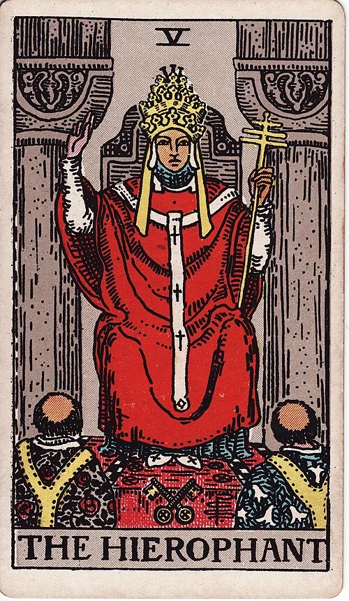 ไพ่ The Hierophant (พระสังฆราช)