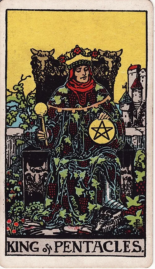 ไพ่ King of Pentacles (ราชาเหรียญ)