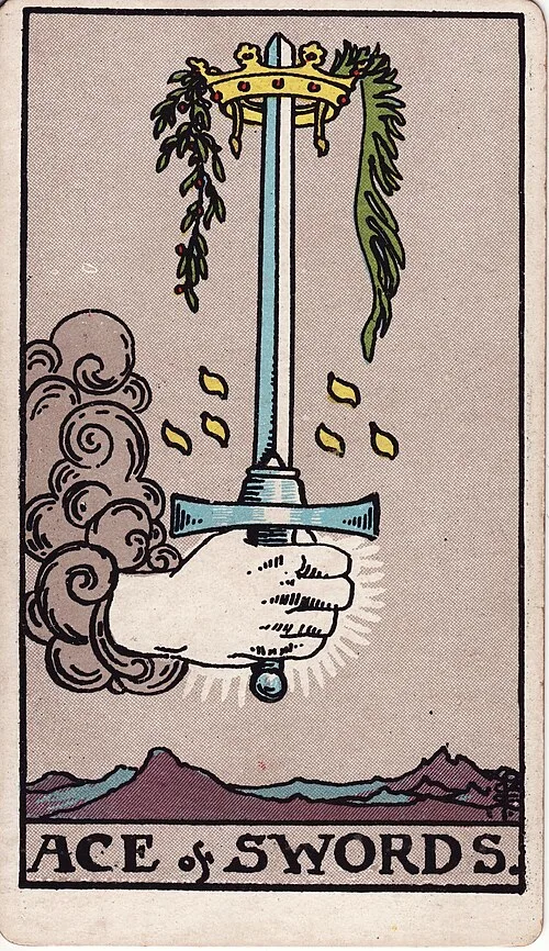 ไพ่ Ace of Swords (เอซดาบ)