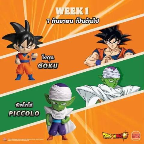 Burger King Super Saiyan SUPER BOX เริ่ม 299.- รับฟิกเกอร์ Dragon Ball 1 ตัว — รูปที่ 2