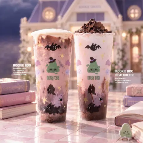NOSE TEA X FAHFAHS เมนูพิเศษ รับ ฮาโลวีน พร้อมสมาชิกใหม่ ROOKIE BOO — รูปที่ 2