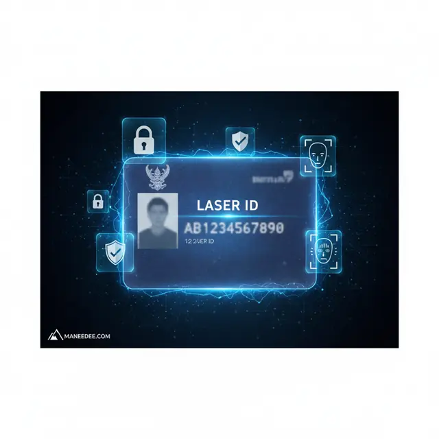 Laser ID หลังบัตรประชาชนคืออะไร? สำคัญแค่ไหน ทำไมห้ามให้ใครรู้